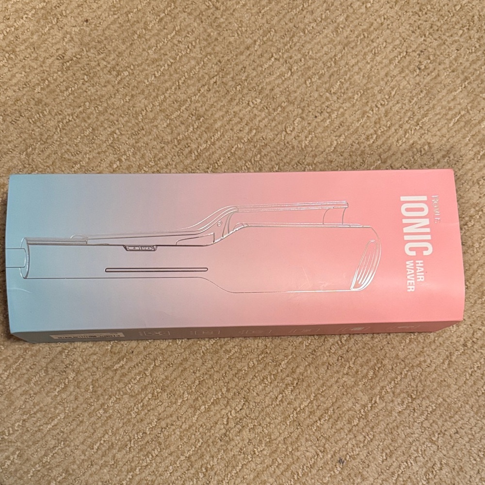 Pink and Blue Ionic Hair Curler